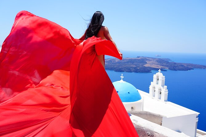 1-Hour Flying Dress Photoshoot, Instagram spots - The photo results: 20 edited digital photos sent by email