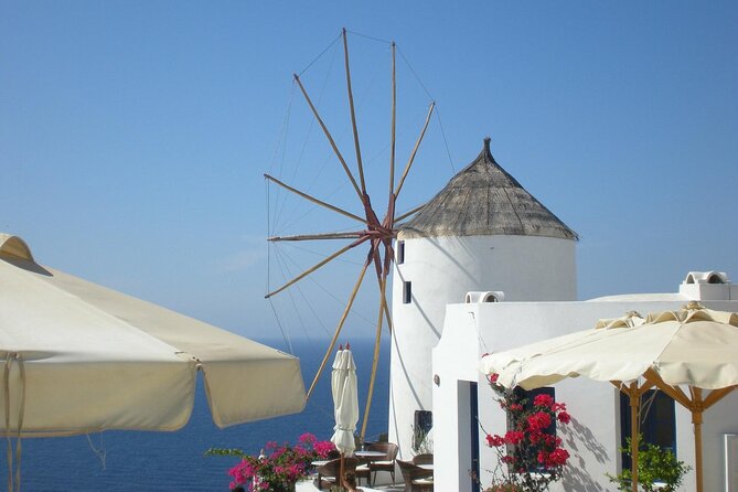 3 Hours Private Santorini Tour - Stop 2: Imerovigli, Oia from afar and old cave homes