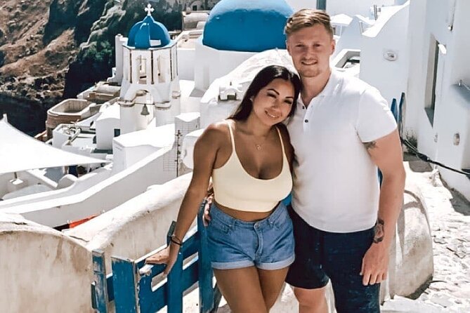 6-Hour Private Custom Santorini Tour-A Full Experience Of The Island. - The route makes sense: north viewpoints, wine, then volcanic beaches