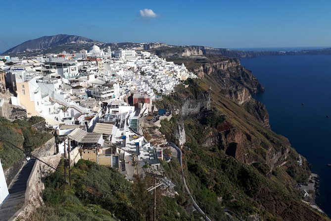 Amazing sightseeing in Santorini 2022 - Stop 4: Perivolos-Perissa area and that black sand walk