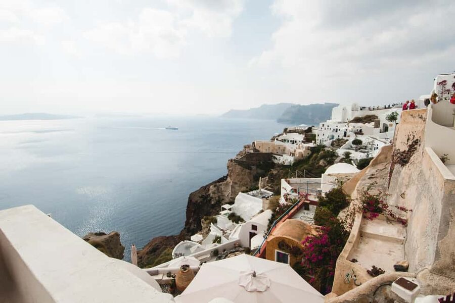 Best of Santorini 5-hour Tour for Cruise Ship Travellers - Fira, Firostefani, and Imerovigli viewpoints, including Three Bells of Fira