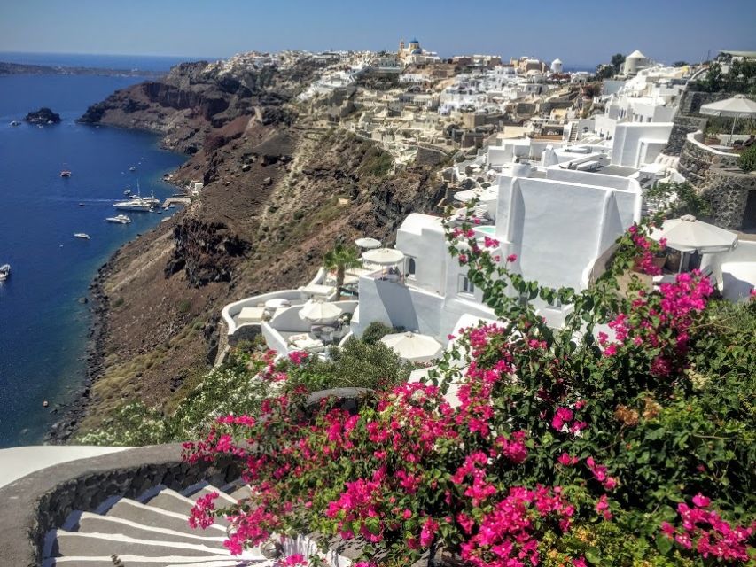 Best of Santorini Full-Day Private Guided Tour - Oia caldera rim time: shopping, free time, and crowd reality