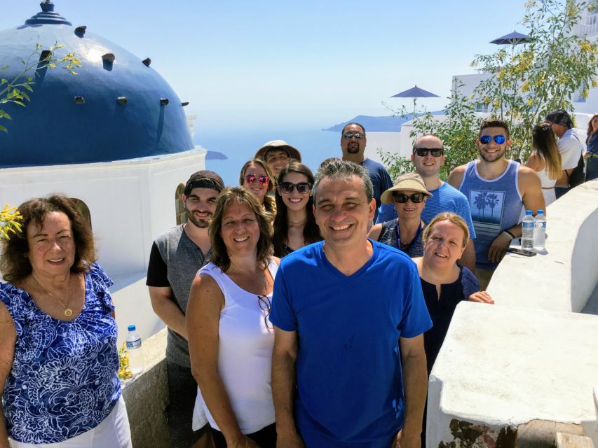 Best of Santorini Full-Day Private Guided Tour - Black Beach at Perivolos: volcanic pebbles and easy sea time