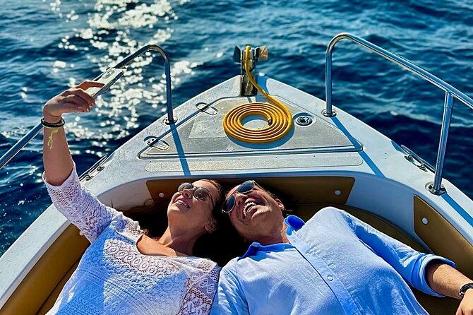 Boat Rental in Santorini - Hot Springs Swim Time in the Caldera