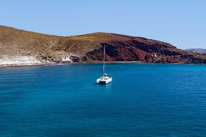 Caldera Cruise with Swim Stops, BBQ on board and drinks! - The core itinerary: cruising the caldera, hot springs, and unique swim beaches