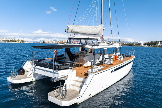 Comfort Max Catamaran Caldera Cruise with BBQ and Drinks - Crew vibe, comfort, and the little things you’ll remember