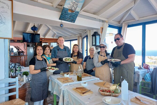 Cooking Class and Wine Tasting in Santorini - A Santorini food and wine day that feels truly local