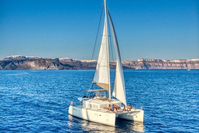 Deluxe Santorini Sailing with BBQ and Drinks Shared Tour - Price and value: what $193.57 buys you here