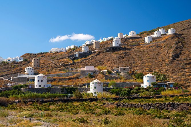 Discover Santorini Private Tour - Firostefani’s blue-domed church stop for fast, iconic pictures