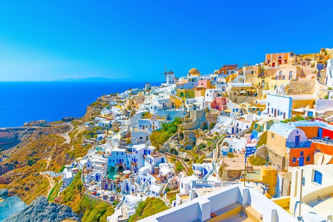 Discover Santorini Private Tour - Profitis Ilias mountain views, St. Nectarius, and monk-made products