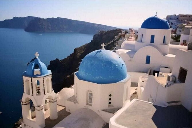 Exclusive 3 Hour Caldera Private Tour for Cruise Ship Travelers - Firostefani and the church of the Three Bells of Fira