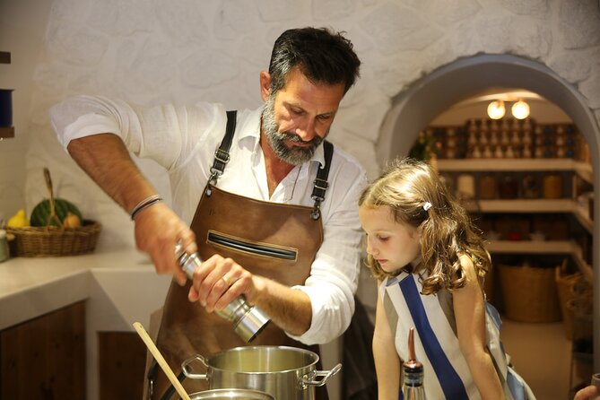 Exclusive Cooking Experience in our Cave Home by Petra Kouzina - Price and value for a 4-hour, all-in cooking plus food experience
