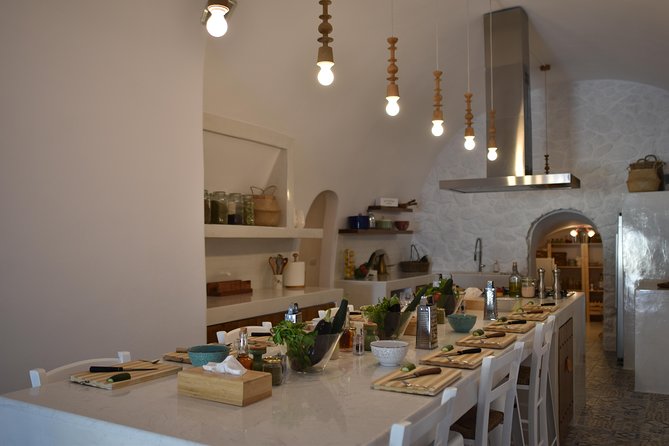 Exclusive Cooking Experience in our Cave Home by Petra Kouzina - Welcome mezedes, wine, and the class rhythm at 11:00 am