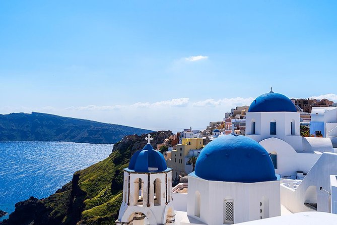 Exclusive Santorini Highlights - Vlichada White Volcanic Cliffs and the Perivolos Black Sand Drive