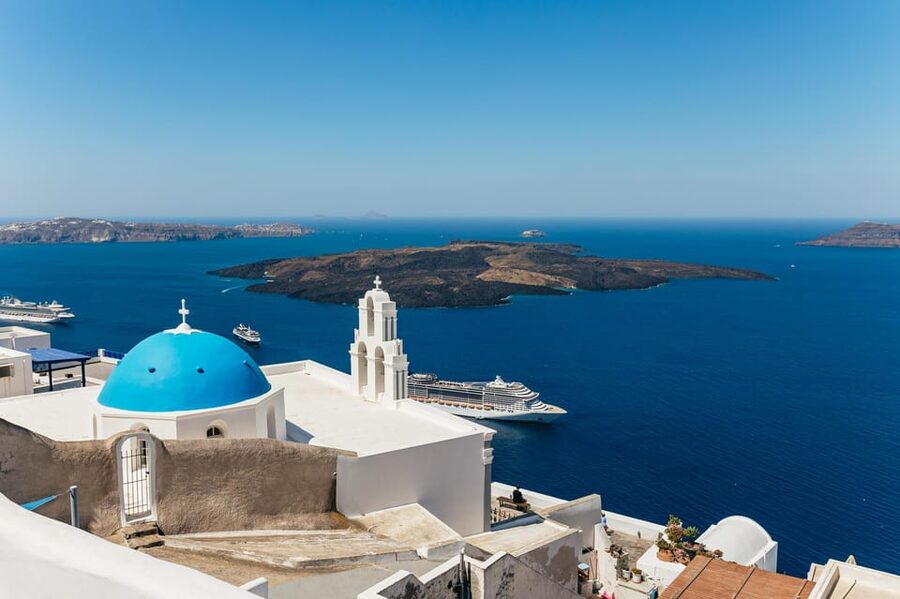 Fira: Guided Foodie Walking Tour with Tastings - A Midday Tavern Meal With Caldera Views