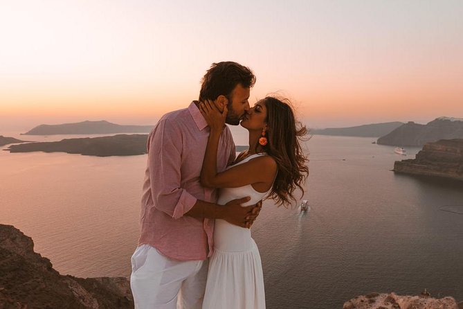 Flying Dress Santorini Photoshoot - How the photographer style shows up in your results
