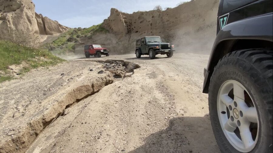 From Fira: Santorini Wrangler Jeep Convoy Tour & Villages - Why a Wrangler Jeep convoy is such a practical Santorini move