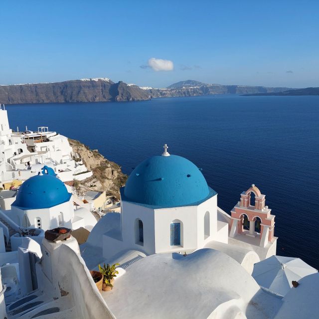 From Santorini: Guided Oia Morning Tour with Breakfast - Oia Early Morning: Blue Domes, White Alleys, No Sprint Needed