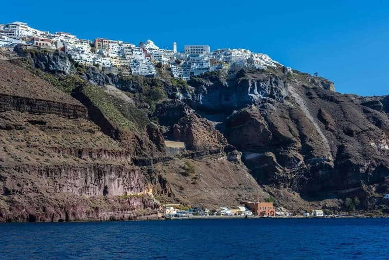 From Santorini: Volcano Cruise With Oia Sunset - Thirassia island plans are changing, and here is what that means for your day