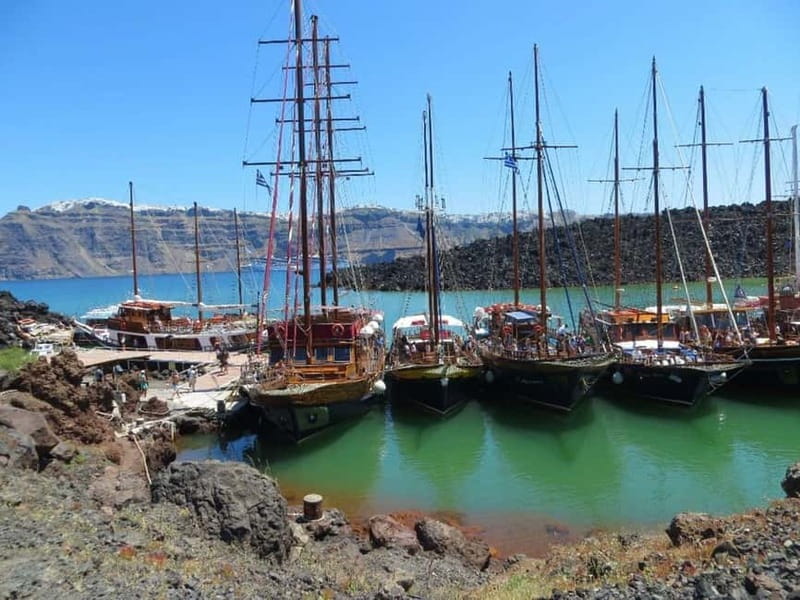 From Thera: Thirasia Cruise w/ Volcano Hike and Hot Springs - Nea Kameni Volcano Hike: Worth It If You Time Your Expectations