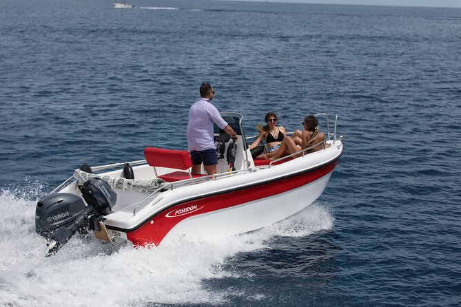 Full Day Boat Rental Without a License in Santorini - Your boat is set up for comfort and confidence, not just getting from A to B