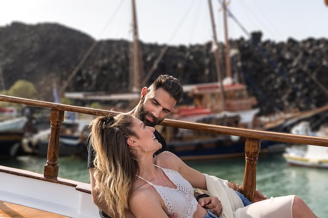 Full Day Boat Tour to Caldera Islands & Sunset in Oia by bus - Stop 1: The Volcano Hike on Santorini (Nea Kameni) and That 5€ Entrance Fee