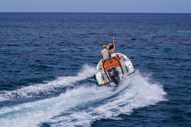 Full Day Rental in Santorini with Saxdor Luxury Boat - Morning: first swim, first views, and getting your bearings fast