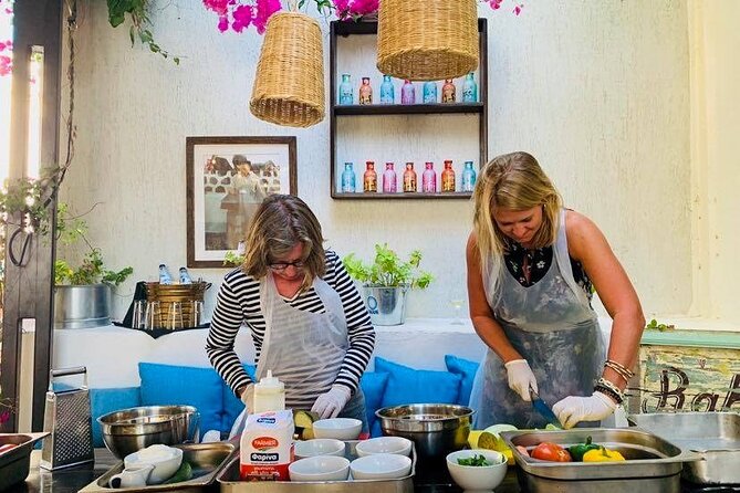 Greek Cuisine Cooking Class in Santorini with Recipes and Wine - Key things to know before you cook