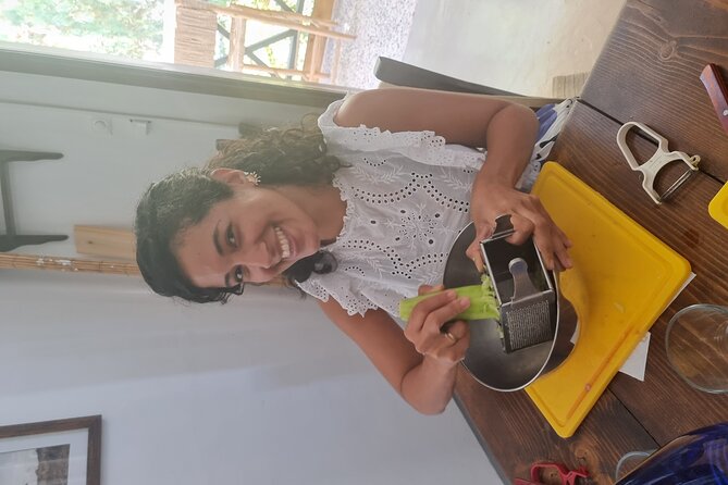 Greek Cuisine Cooking Class in Santorini with Recipes and Wine - Lunch and wine: eat like you mean it, because you made it