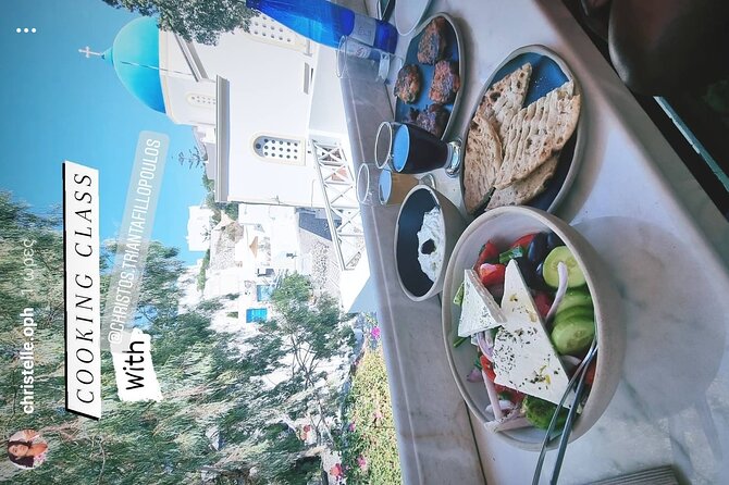 Greek Cuisine Cooking Class in Santorini with Recipes and Wine - Recipes in PDF: the souvenir that actually lasts