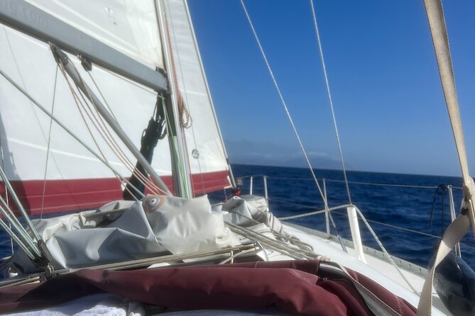 Half day Private Sailing cruise in Santorini island up to 6 pax - Stop 1 at Red Beach, Akrotiri: swim time and volcanic color