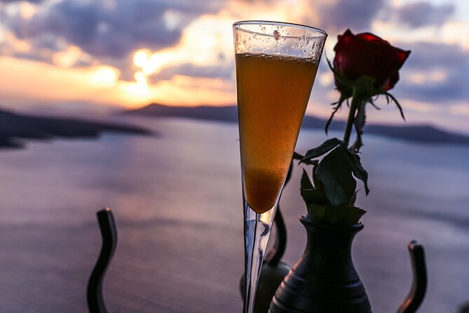 Half Day Santorini Highlights Private Tour - Wine tasting at the end, when the colors turn