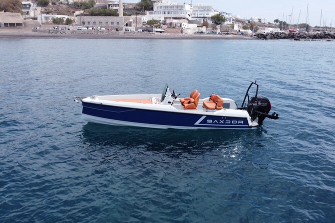 Half Day Saxdor Boat Rental in Santorini - Snorkeling Gear Included, So Your Stops Can Be Real Swim Time