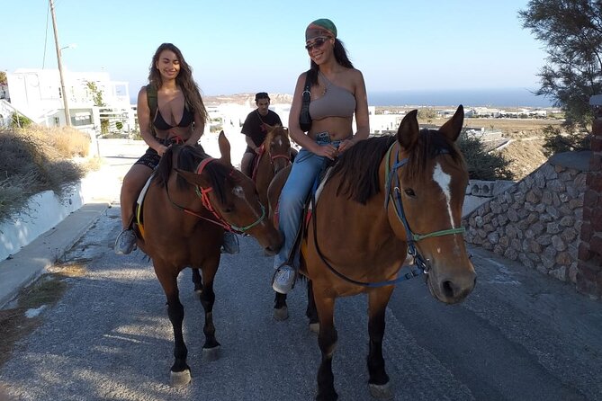 Horse Riding: Explore Secret Thera - The ride itself, what you actually do for about an hour