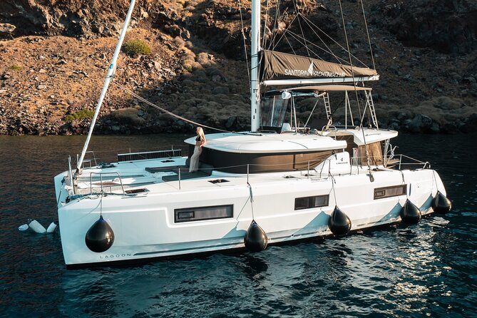 Majestic Catamaran Caldera Cruise with Snacks, Meal & Drinks - Snorkeling gear, towels, and the “you’re set” feeling