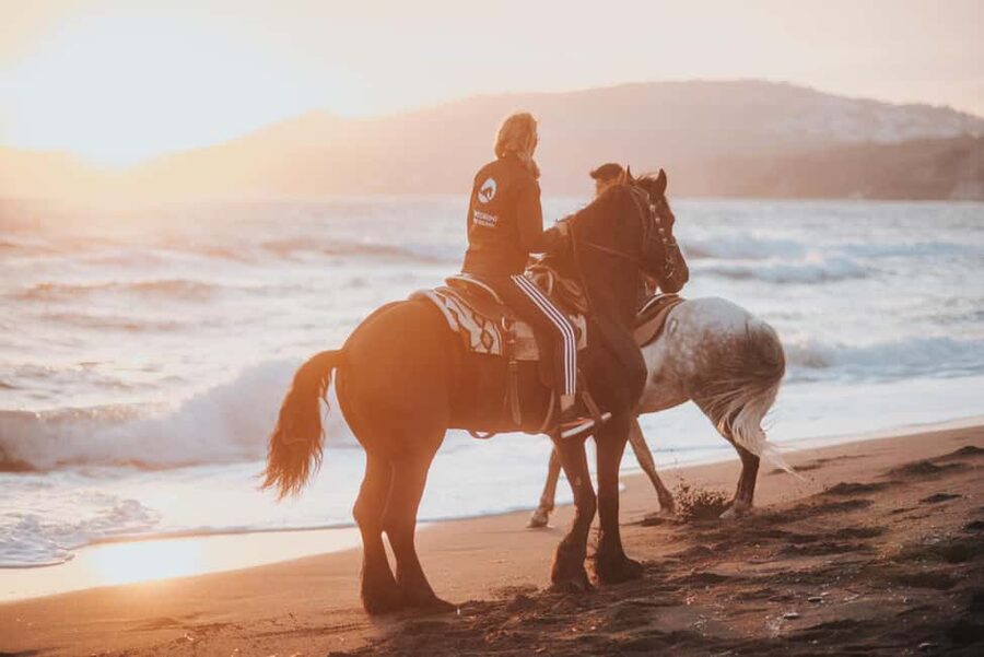 Megalochori: Horseback Riding Tour for Experienced Riders - The black-sand beach gallop, plus what you should expect on the sand