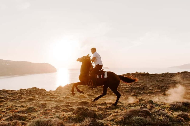 Megalochori: Horseback Riding Tour for Experienced Riders - Canyons and ravines behind the coastline, when the terrain turns real