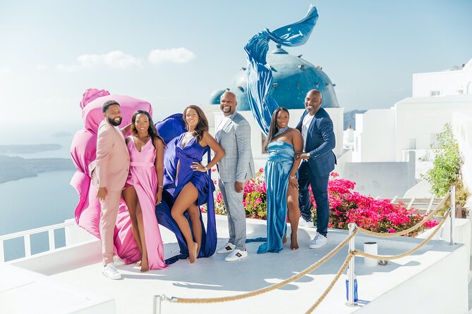 Photoshoot in Flying Dresses in Santorini - Key Things I’d Put at the Top of Your List