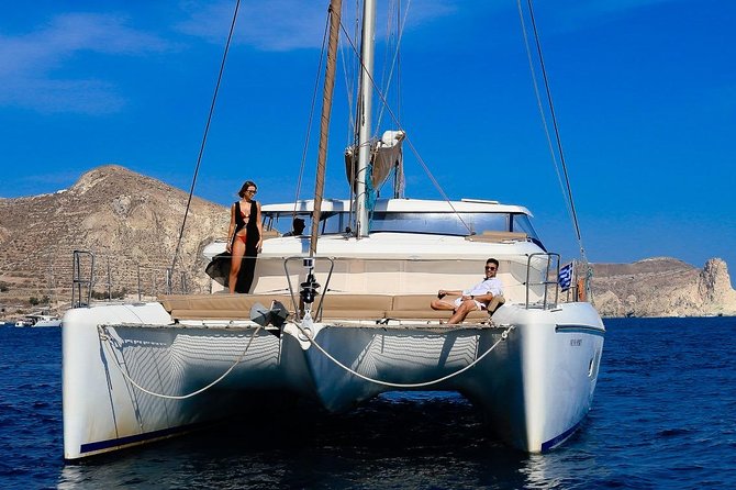 Private All Inclusive Day Cruise with Full Greek Lunch - The Crew Makes the Day: Capt. Mike, Makis, and Manos in Real Life Service Mode
