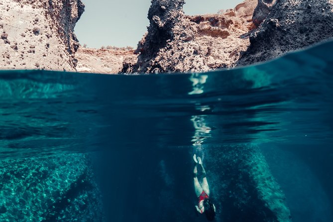 Private Beautiful Day or Romantic Sunset Cruise with Meal and Drinks - Santorini Volcano hot springs: when the water is the attraction
