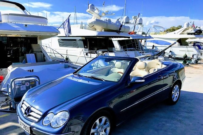 Private Cabrio 5 Hours Santorini Highlights Tour - Perissa Black Sand Beach: the classic volcanic beach finish