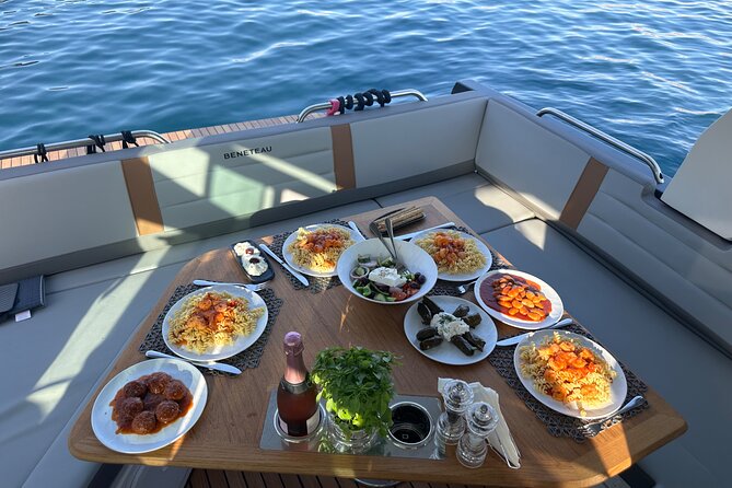 Private Caldera Cruise with Motor Yacht in Santorini - Ammoudi Bay: The Fishermen-Village Ending (30 Minutes)