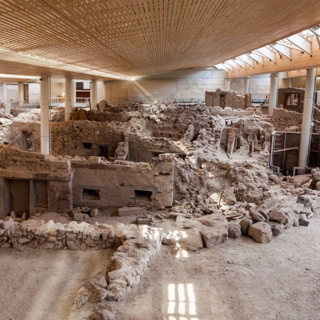 Private Full-Day Tour with winery visit - Private luxury van, real Santorini time