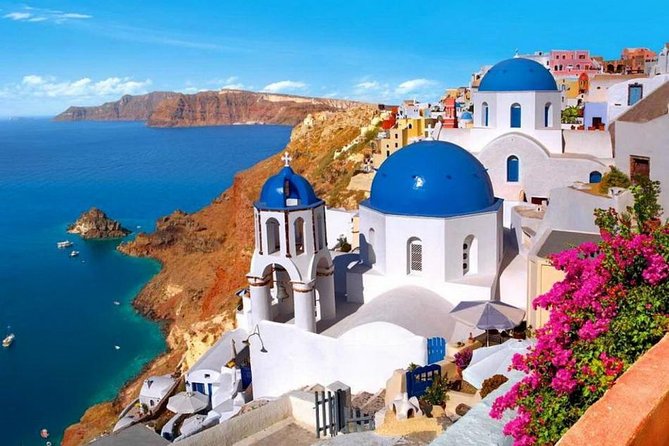 Private Half-Day Sightseeing Tour of Santorini - Oia for one full hour: blue-domed views plus time to roam and shop