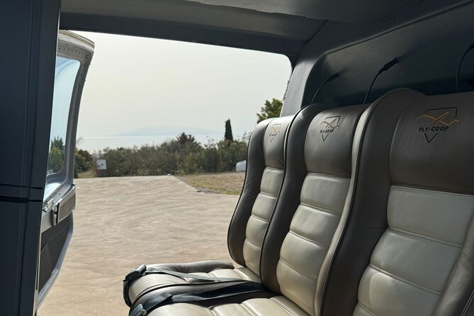 Private Helicopter Tour Santorini 30 minutes - up to 4 passengers - Thira from the sky: caldera views plus the town texture