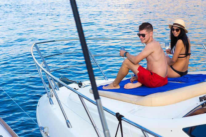 Private Motor Yacht Cruise with BBQ, Open Bar & Transfers - Thirassia Island Stop: More Time, More Variety