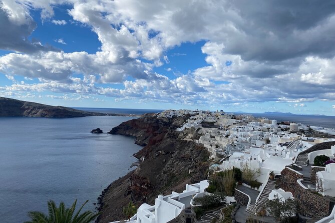 Private Santorini Highlights Tour – Scenic Views & Local Insight - Stop 6: Akrotiri for volcanic caldera views at the southern tip