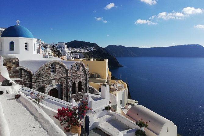 Private Santorini Sightseeing Tour – Customizable,Cruise Friendly - Getting Picked Up in Fira, Cable Car Included in the Plan