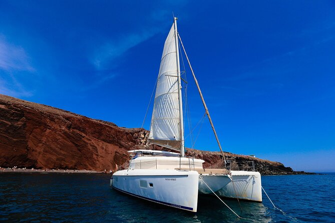 Private Sunset Cruise with Full Greek Dinner - The Volcano Photo Moment and the Run Toward Palia Kammeni