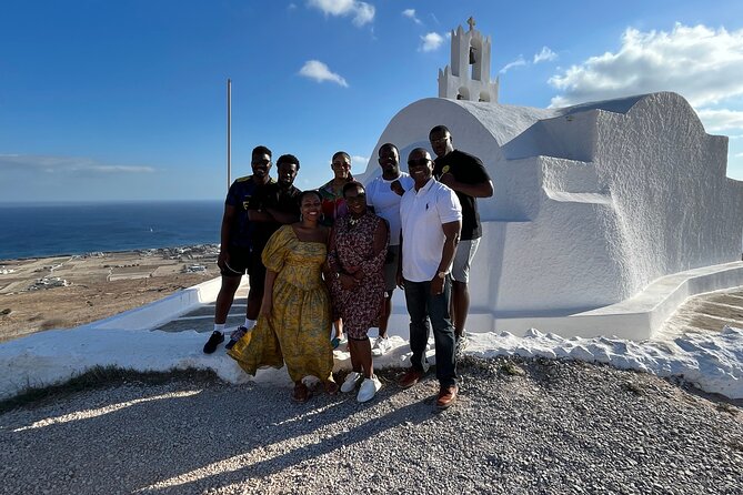 Private tour experience in Santorini island - Pyrgos village: medieval alleys and the island’s wine country mood